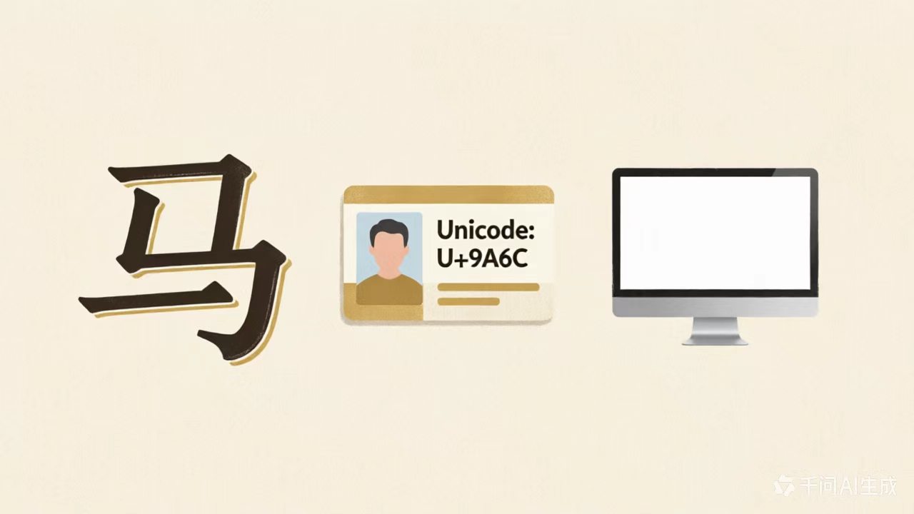 汉字身份证类比图
